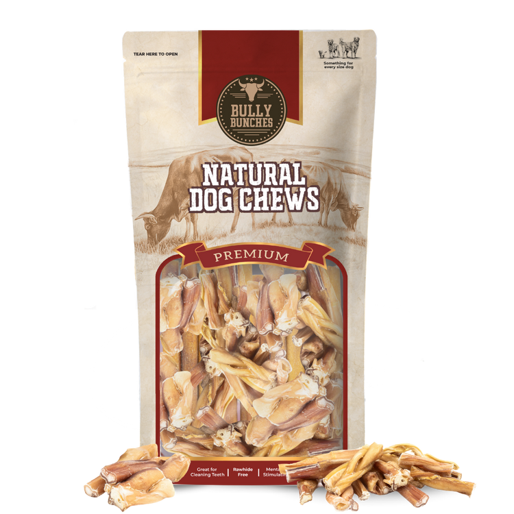 Sachet Bully Bunches de friandises naturelles à mâcher